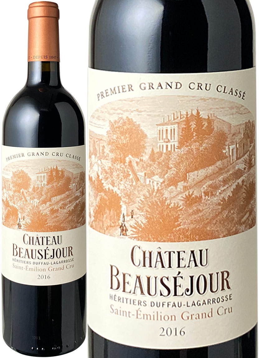 シャトー・ボーセジュール・デュフォー・ラガロース　2016　赤　Chateau Beausejoue Duffau Lagarosse スピード出荷