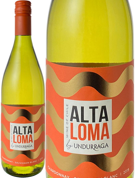 【初夏の白ワインSALE】アルタ・ロマ　シャルドネ　ソーヴィニョン・ブラン　2019　ウンドラーガ　白　<br>Alta Loma Chardonnay Sauvignon Blanc / Undurraga  スピード出荷【シャルドネ】