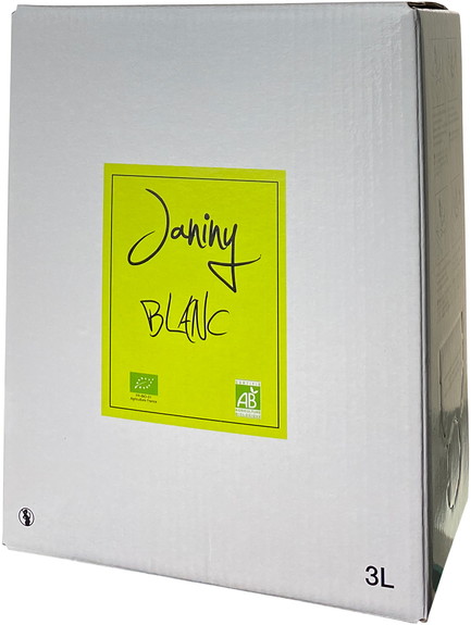 BIB　バック・イン・ボックス　ブラン　2020　マス・ド・ジャニーニ　白<br>BIB Blanc / Mas De Janiny  スピード出荷
