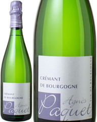 クレマン・ド・ブルゴーニュ　ＮＶ　アニェス・パケ　白 Cremant de Bourgogne / Agnes et Sebastien Paquet   スピード出荷
