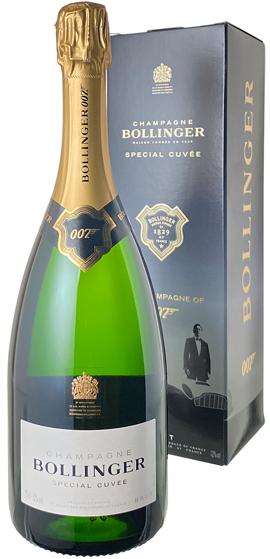 ボランジェ　スペシャル・キュヴェ　007　リミテッド・エディション　NV　白　BollingeR Special Cuvee 007 Limited  Edition スピード出荷