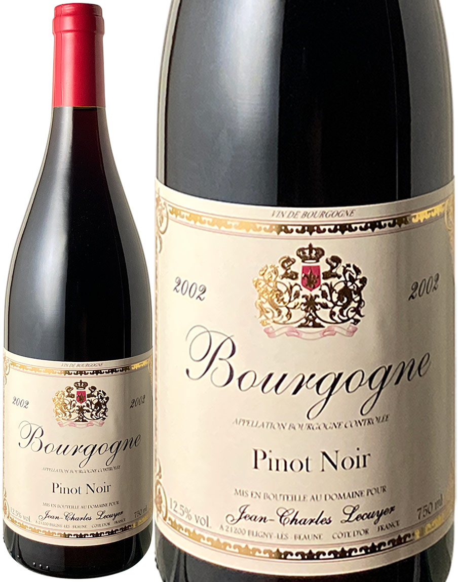 uS[jEsmEm[@2002@WEVENCG@ԁ@<br>Bourgogne Pinot Noir / Jean Charles Lecuyer  Xs[ho