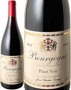 ブルゴーニュ・ピノ・ノワール　2002　ジャン・シャルル・ルクイエ　赤　<br>Bourgogne Pinot Noir / Jean Charles Lecuyer  スピード出荷