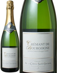 クレマン・ド・ブルゴーニュ　ブリュット　NV　クロ・サン・ジャック　白　 Cremant de Bourgogne Brut Blanc de Blancs NV / Domaine de la Croix Saint Jacques   スピード出荷