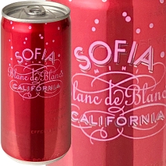 フランシス・コッポラ　ソフィア　ブラン・ド・ブラン　ミニ　カリフォルニア　187ml缶　NV　白　Blanc de Blancs Mini Monterey County / Francis Coppola Sofia  スピード出荷