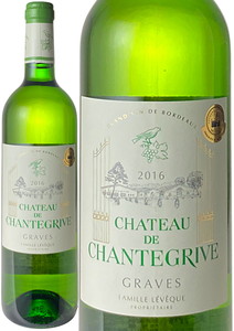 シャトー・ド・シャントグリーヴ　ブラン　2016　白　<br>Chateau de Chantegrive Blanc  スピード出荷