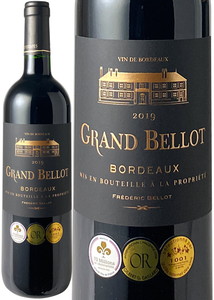 グラン・ベロ　ボルドー・ルージュ　2020　フレデリック・ベロ　赤 Grand Bellot Bordeaux Rouge / Frederic Bellot  スピード出荷