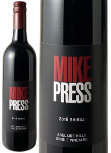 【MEAT＆WINEセール】マイク・プレス　シラーズ　2018　マイク・プレス・ワインズ　赤<br>Mike Press Pinot Noir S'18 / Mike Press Wines  スピード出荷【ジンギスカン】