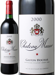 シャトー・ミュザール　レッド　2000　赤　※瓶に熟成期間中についたキズや汚れがある場合がございます。 Chateau Musar Red  スピード出荷