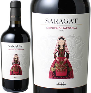 【イタリアワインSALE】ファルネーゼがサルデーニャ進出！ サーラガト モニカ・ディ・サルデーニャ 2021 アッツェイ 赤 Saragat Monica Di Sardegna / Atzei  スピード出荷【赤ワイン】