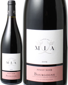 ブルゴーニュ　ピノ・ノワール　2020　ドメーヌ・ミア　赤　 Bourgogne Pinot Noir / Doaine Mia  スピード出荷