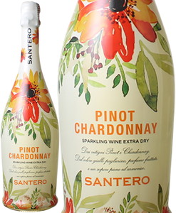 サンテロ　ピノ・シャルドネ　フラワーボトル　NV　白　 Pinot Chardonnay Flower Bottle / Santero  スピード出荷