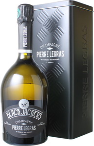 ピエール・ルグラ　ブラック・ジャケッツ　ブリュット　ブラン・ド・ノワール　ミレジメ　2015　白　 Pierre Legras Black Jackets Brut Blanc de Noir   スピード出荷