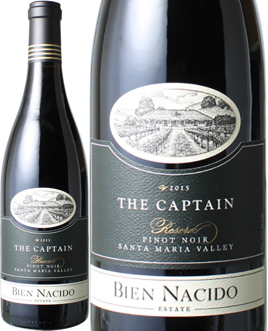 UELve@smEm[@2015@rGEiV[h@ԁ@<br>The Captain Pinot Noir / BienNacido Estate  Xs[ho