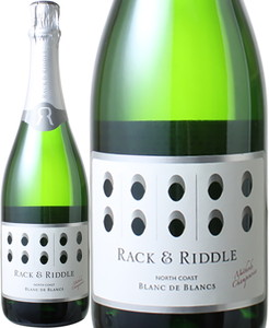 スパークリング　ブラン・ド・ブラン　NV　ラック＆リドル　白　 Sparkling Blanc de Blancs / Rack & Riddle  スピード出荷