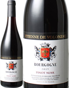 ブルゴーニュ　ピノ・ノワール　2019　エティエンヌ・ド・ヴォロザック　赤　※ヴィンテージが異なる場合があります。 Bourgogne Pinot NoirEtienne de Volonzac  スピード出荷