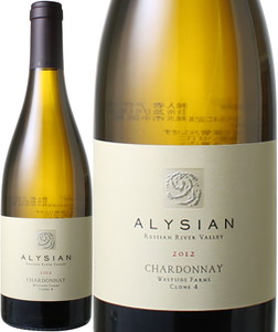 シャルドネ・ウエストサイド・ファームズ・クローン４　2012　アリシアン・ワインズ　白　 Chardonnay Westside Farms Clone 4 / Alysian Wines  スピード出荷