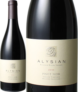 smEm[@VO[EB[h@qTChEZNV@2011@AVAECY@ԁ@<br>Pinot Noir Singler Vineyard Hillside Selection / Alysian Wines  Xs[ho