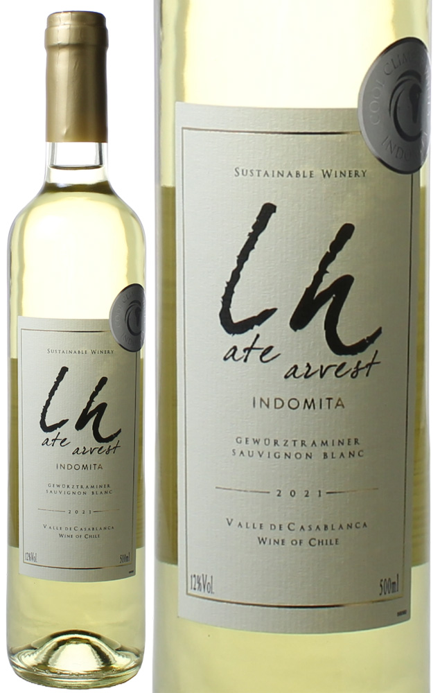 インドミタ　レイト　ハーベスト　甘口ワイン　500ml　2021　白　<br>Late Harvest / Indomita  スピード出荷