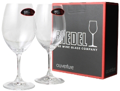 ワイングラス　リーデルグラス　RIEDEL　オヴァチュア　レッドワイン　正規品　2個入り　箱入り　350cc　6408/00　＜ワイングッズ＞　※750mlのワイン10本まで同梱可能   スピード出荷
