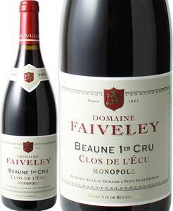 【決算SALE】ボーヌ　プルミエ・クリュ　クロ・ド・レキュ　（モノポール）　2021　フェヴレ　赤　<br>Beaune 1er Cru Clos de l’Ecu (Monopole) / Faiveley  スピード出荷【赤ワイン】