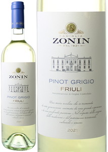 【イタリアワインSALE】クラシチ　ピノ・グリージョ　フリウリ　2021　ゾーニン　白　 Zonin Classici Pinot Grigio Friuli DOC / Zonin  スピード出荷【白ワイン】