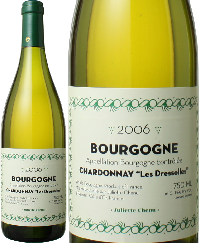 uS[jEu@Eh][@2006@WGbgEVj@@<br>Bourgogne Chardonnay Les Dressolles / Juliette Chenu   Xs[ho