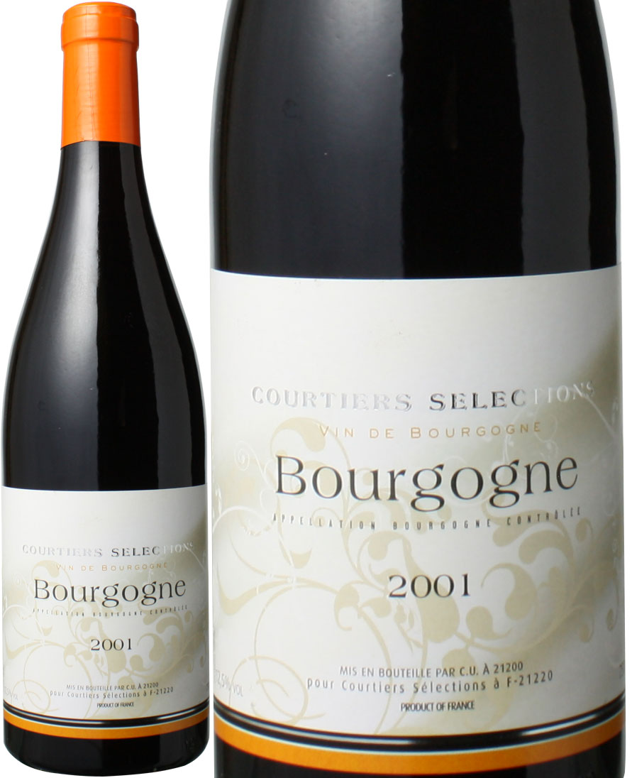 uS[jE[W@2001@NeBGEZNV@ԁ@<br>Bourgogne Rouge / Courtiers Selections   Xs[ho