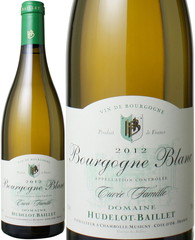 ピノ・ブラン100％！　ブルゴーニュ・ブラン　キュヴェ・ファミーユ　2018　ユドロ・バイエ　白 Bourgogne Blanc Cuvee Famille / Domaine Hudelot Baillet   スピード出荷