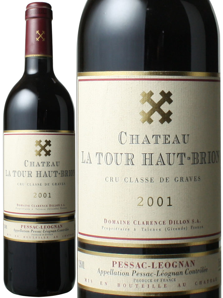 シャトー・ラ・トゥール・オー・ブリオン 2001 赤 Chateau La Tour Haut Brion スピード出荷 | ワインショップ ドラジェ  本店
