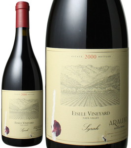 アロウホ　シラー　アイズリー・ヴィンヤード　2000　アロウホ・エステート　赤　※ヴィンテージが異なる場合があります。 Araujo Syrah Eisele Vineyard / Araujo Estate Wines   スピード出荷
