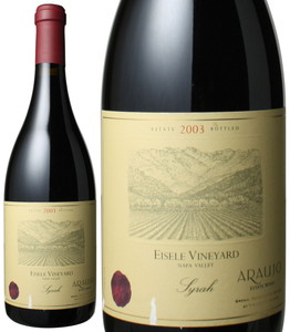 アロウホ　シラー　アイズリー・ヴィンヤード　2003　アロウホ・エステート　赤　 Araujo Syrah Eisele Vineyard / Araujo Estate Wines   スピード出荷