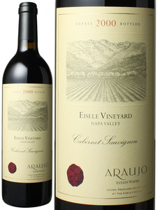 アロウホ　カベルネ・ソーヴィニヨン　アイズリー・ヴィンヤード　2000　アロウホ・エステート　赤　 Araujo Cabernet Sauvignon Eisele Vineyard / Araujo Estate Wines   スピード出荷