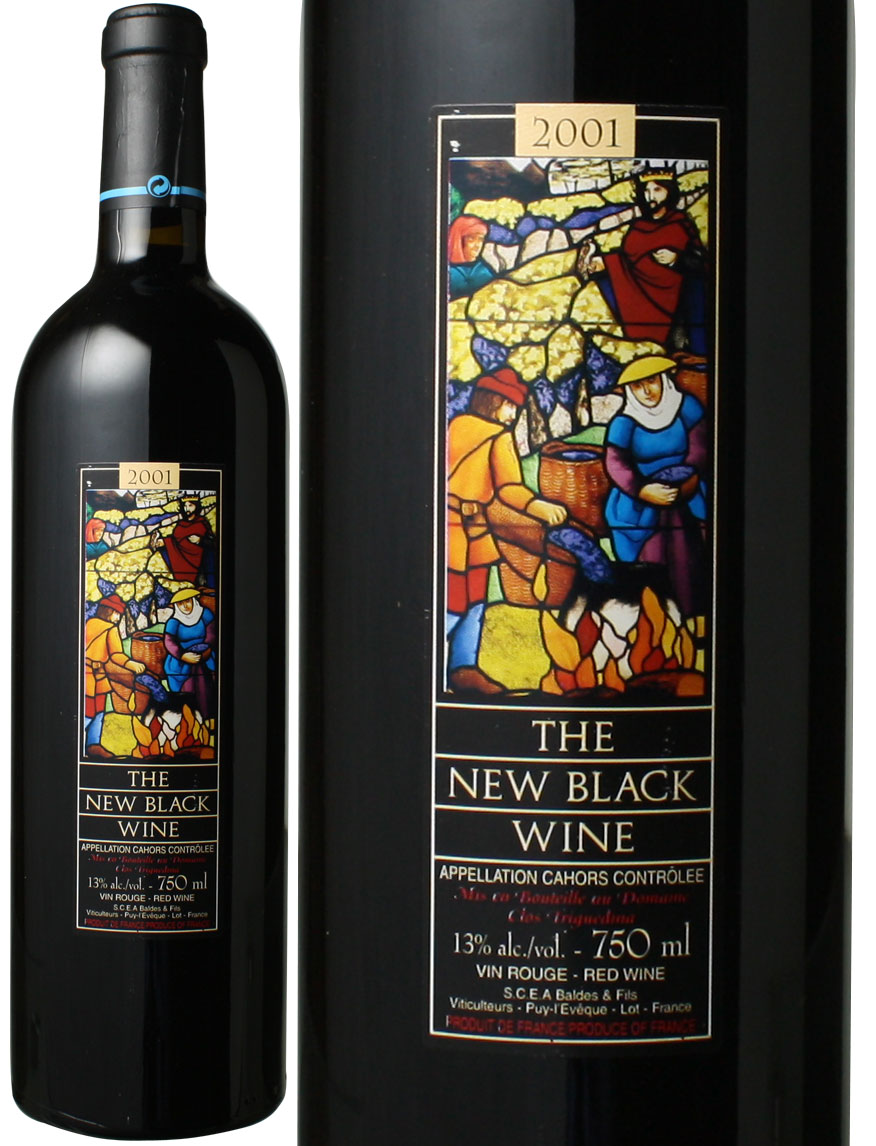JI[@UEj[EubNEC@2001@WEbNEofX@ԁ@<br>Cahors The New Black wine / Jean Luc Bardes   Xs[ho
