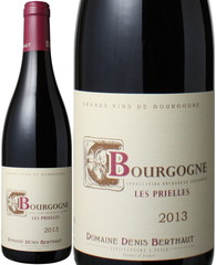 ブルゴーニュ・ルージュ　レ・プリエール　[2018]　ベルトー・ジェルベ　＜赤＞　＜ワイン／ブルゴーニュ＞ Bourgogne Les Prielles / Domaine Denis Berthaut   スピード出荷