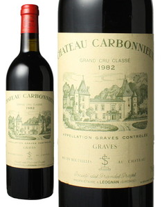 シャトー・カルボーニュ　ルージュ　1982　赤　<br>Chateau Carbonnieux Rouge    スピード出荷