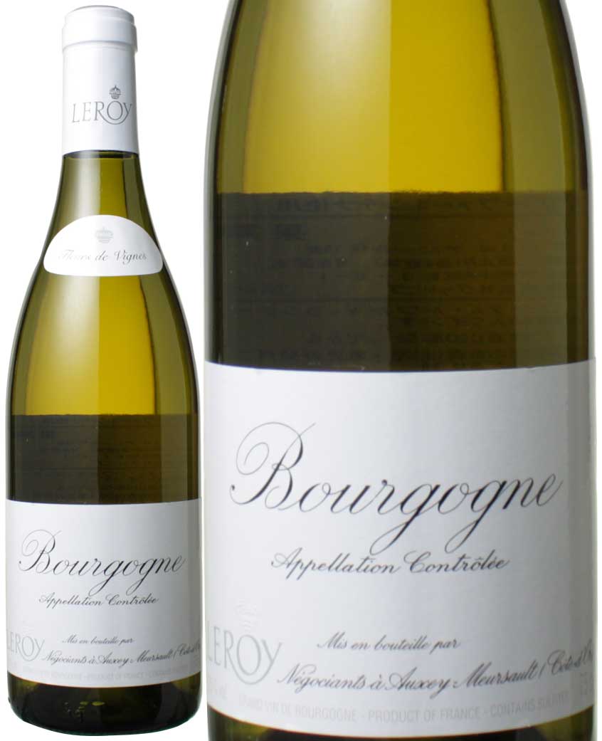 uS[jEu@t[EfEB[j@NV@@@<br>Bourgogne Blanc Fleurs de Vignes NV / Maison Leroy   Xs[ho