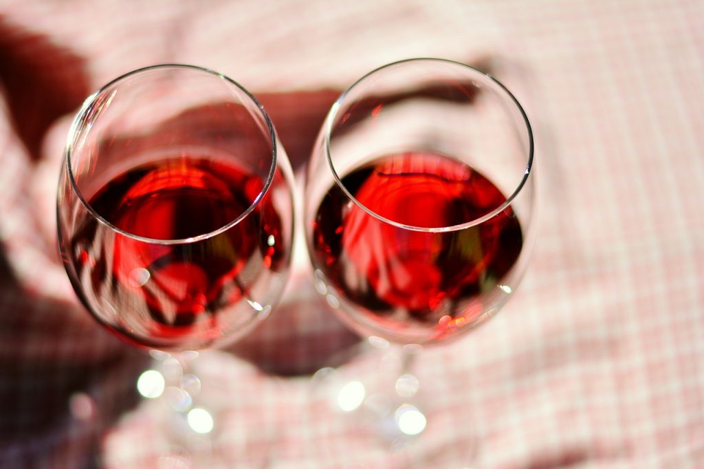 ワインと料理のペアリングパターン1.軽い赤ワイン